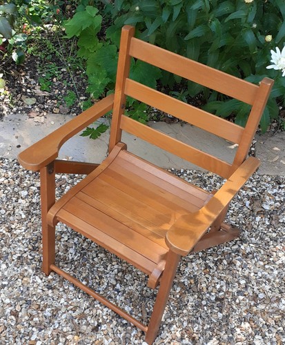 Vintage nevco folding - folding, wooden