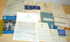 RAC Ephemera - Leaflets & Booklets Assorted OLD - Royal Automobile Club
