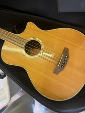 Crafter Acoustic Bass Guitar with Electric Pickup