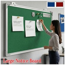 Notice board fabric cork - board,