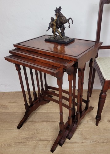 Nest three tables - of,