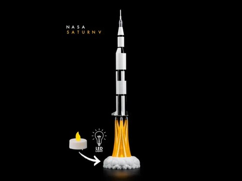 Nasa saturn rocket model - rocket,