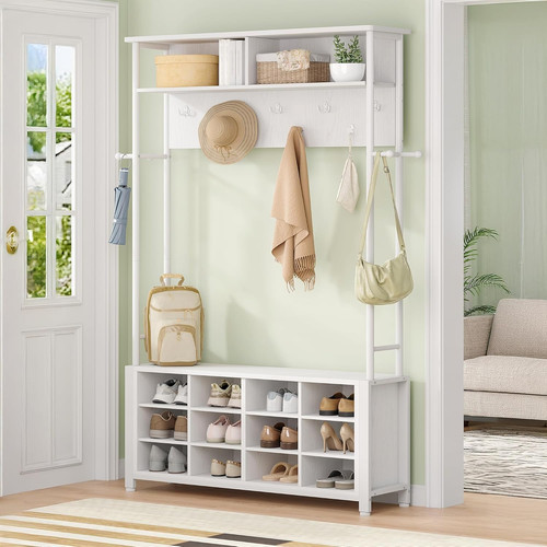 Coat rack with shoe - coat,