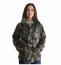 Gore-Tex Jacket, Camouflage Waterproof Rain Coat, Walking, Hiking. Women's Sizes