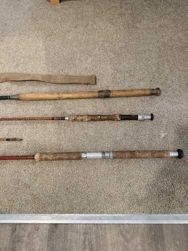 Vintage fishing rods - vintage,
