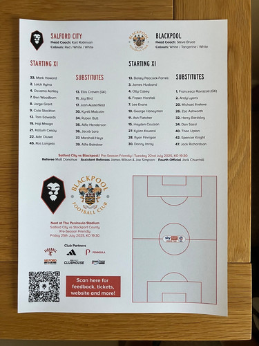 Salford city 2025 - salford, 2025-2026