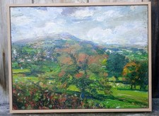 Autumnal Tree,Wensleydale Original Oil/Panel 42x32cm,SIGNED Yorks. Dales,FRAMED 