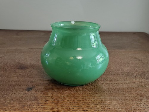 Vintage jade green opaline - jade, opaline/