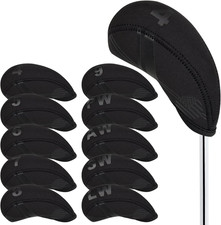 Golf Iron Head Covers 10Pcs