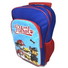 Paw Patrol Children’s Kids Deluxe Wheeled Trolley School Bag Backpack Cabin Bag