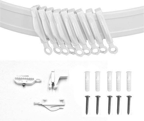Flexible curtain track - curtain,