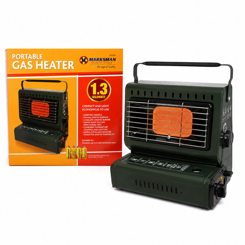 Marksman portable gas heater - marksman,