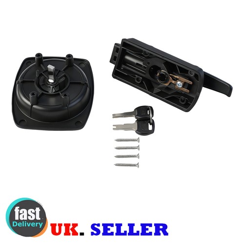 Front door lock for caravan - front,