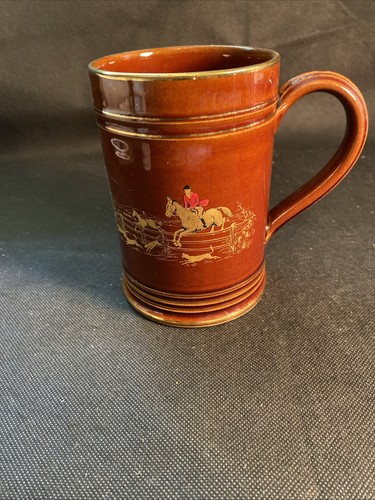 Denby stoneware fox hunting - fox,
