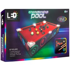 LED Championship Pool Table