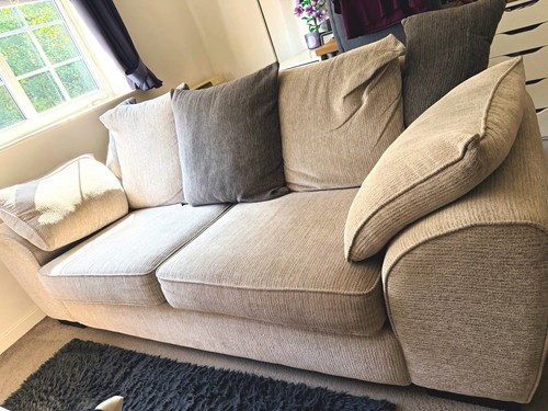 Scs grey modern - grey, 3-seater