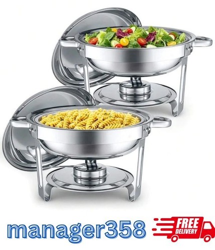 Round chafing dish - chafing, 2