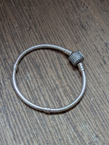 Pandora sparkling barrel clasp - pandora,