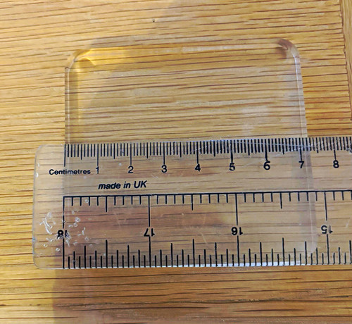 Stampin clear acrylic - clear,