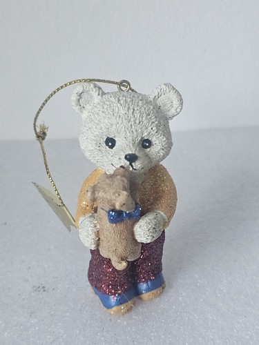 Vintage danbury mint mbi teddy - mint,