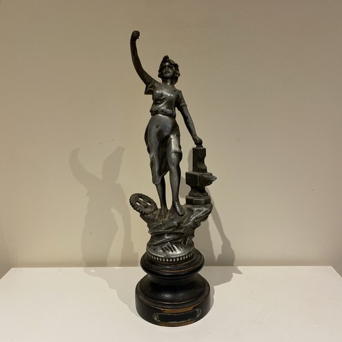 Antique cast 34cm french - cast,