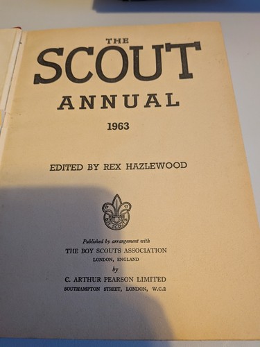 The scout annual 1963 rex - annual,