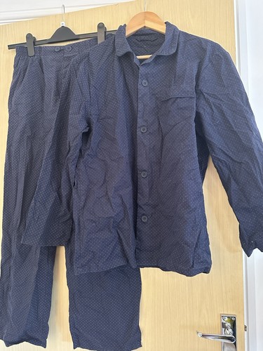 Navy polka dot - polka, size