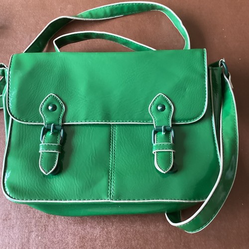 Top shop green satchel - top, satchel/bag