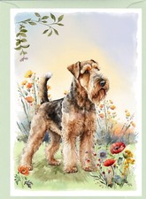 Airedale Terrier Dog Greetings