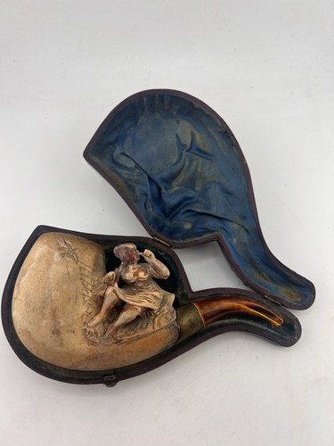 Antique figural meerschaum - antique,