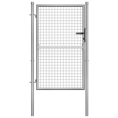 Garden gate galvanised steel - garden,