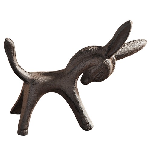 Iron donkey decoration garden - donkey,
