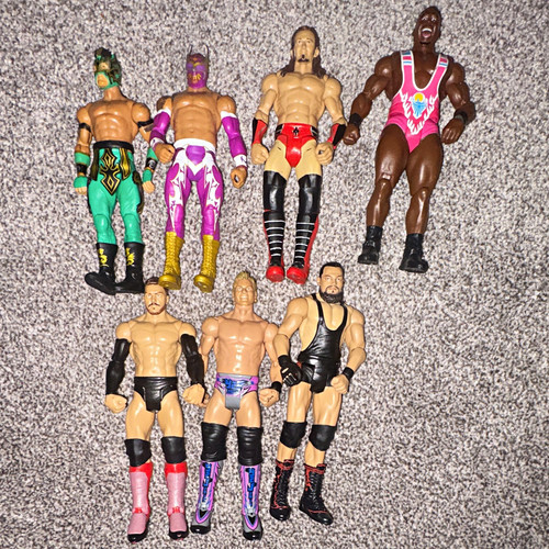 Wwe mixed lot wrestling - mixed, 7