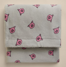 New Percy Pig Fleece Throw