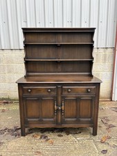 A vintage ERCOL Old Colonial dresser  plate rack. Welsh Dresser - WE DELIVER