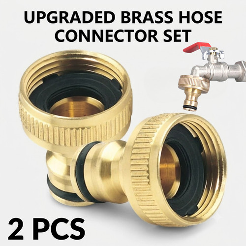 Brass tap connector adaptor - tap,