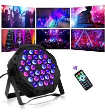 ✅Disco Lights for Parties, 36 LED Stage Lights with DMX & Remote Control