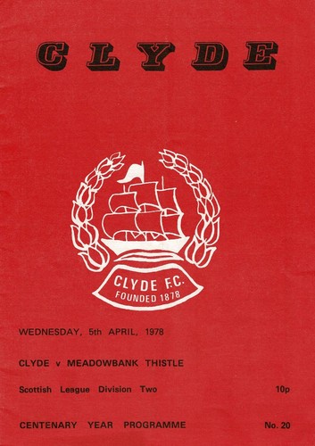 Clyde meadowbank thistle - clyde, v