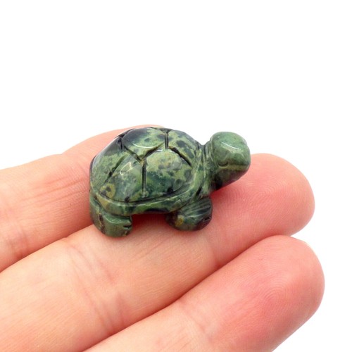Gemstone tortoise hand carved - gemstone,