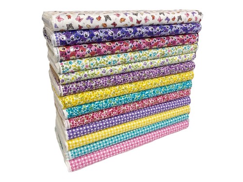 Floral cotton fabric makower - floral,