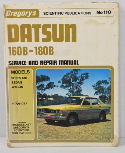 Datsun 160b 180b workshop - datsun,