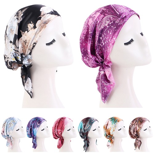 Women print hijab pre - hijab, pre-tied