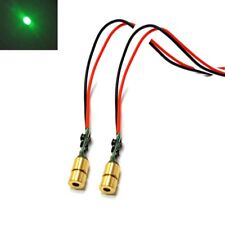 2pcs 515nm 520nm 5mW Green Dot