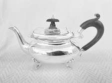 STERLING SILVER TEAPOT-