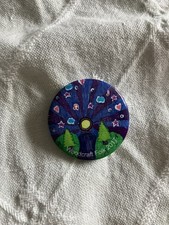 The Woodcraft Folk Membership Badge 2017 Round Pin Badge  90th 