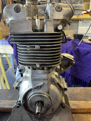 195os triumph pre unit running - 195os,