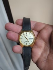 Vintage Mens Gold Tone Lorus