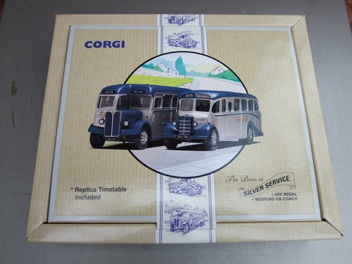 Silver service bus set - silver,