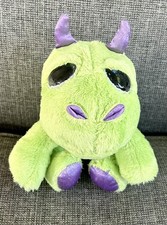 Russ Berrie Blaze The Green Dragon Plush Soft Toy 9”