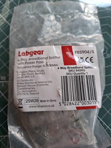 Labgear broadband 4 way - broadband, 4-way